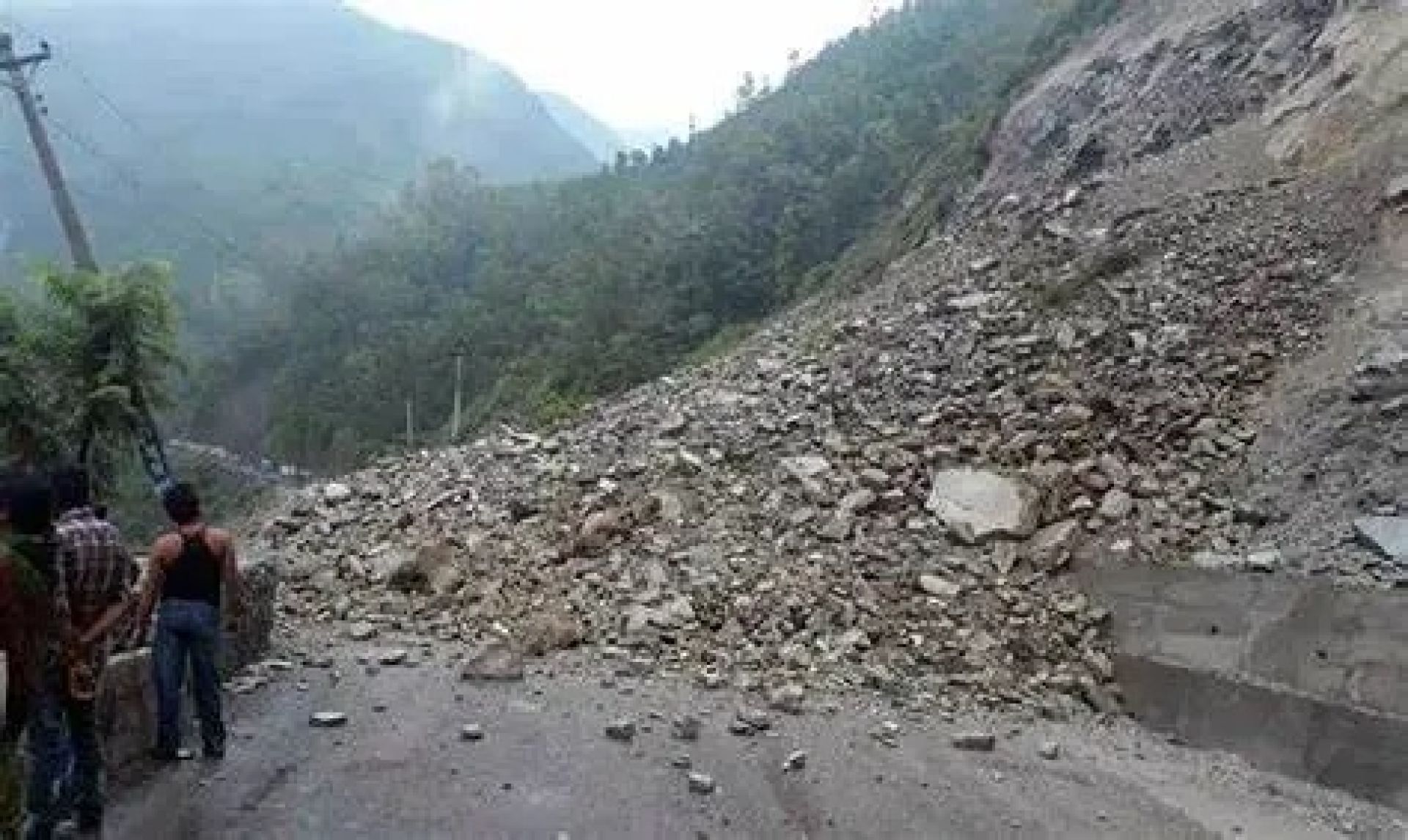 नारायणगढ - मुग्लिन सडक फेरि अवरुद्ध